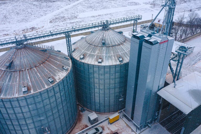 Зерносушилка с самым низким расходом газа