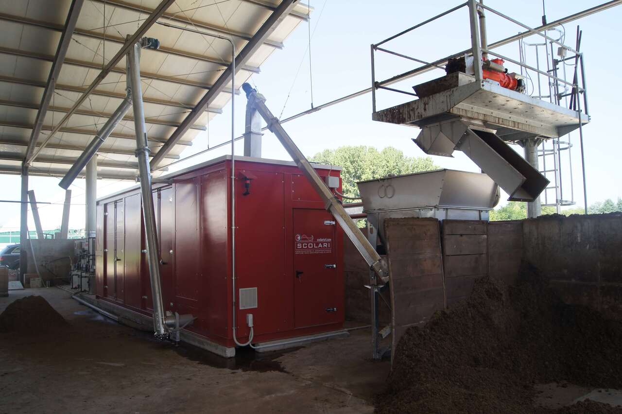 Сушилка дигестата Сколари