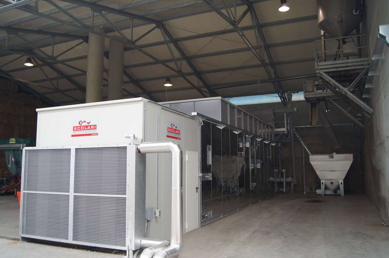 Конвейерная сушилка для дигестата биогазовых установок