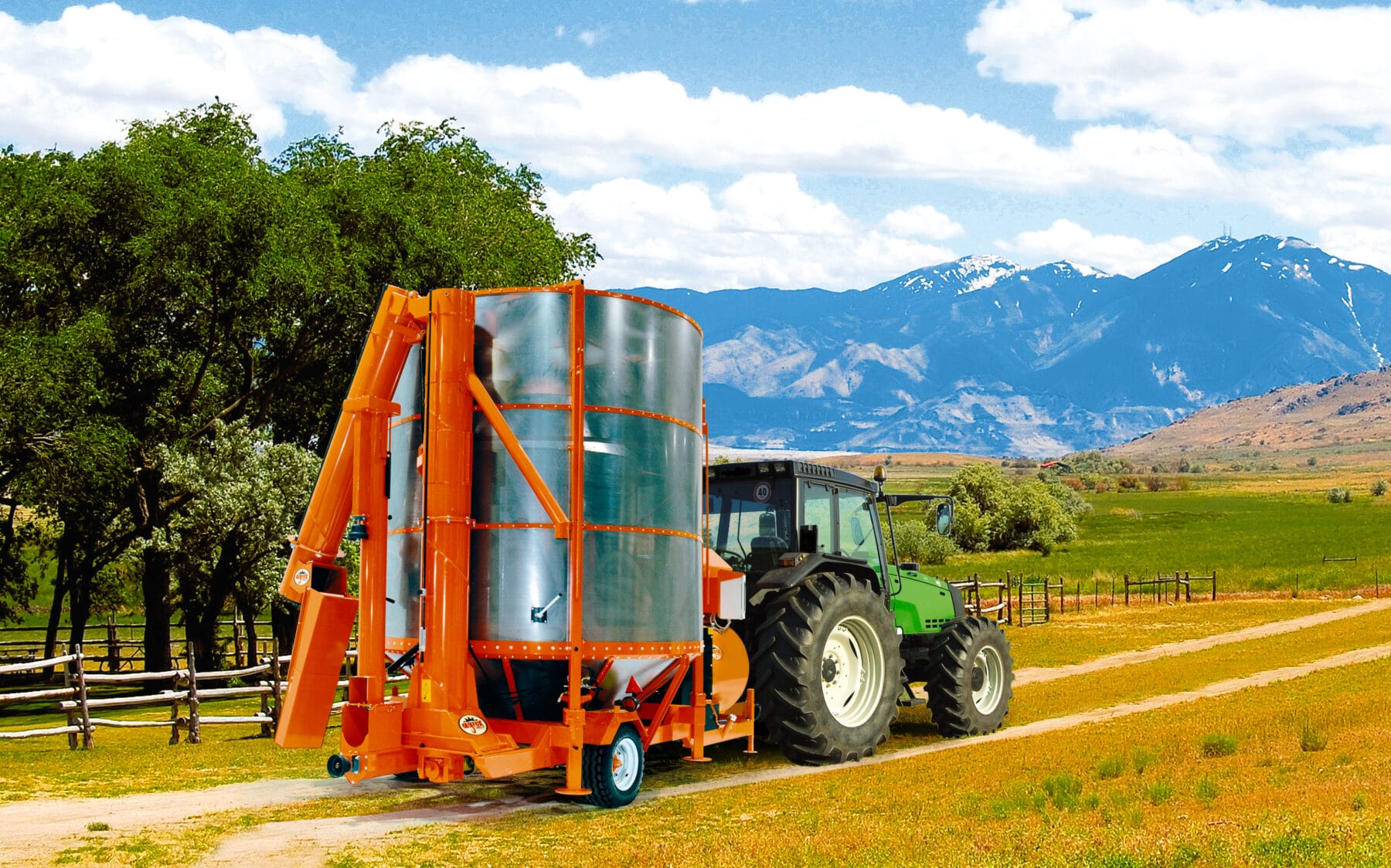 Мобильная зерносушилка Agrex