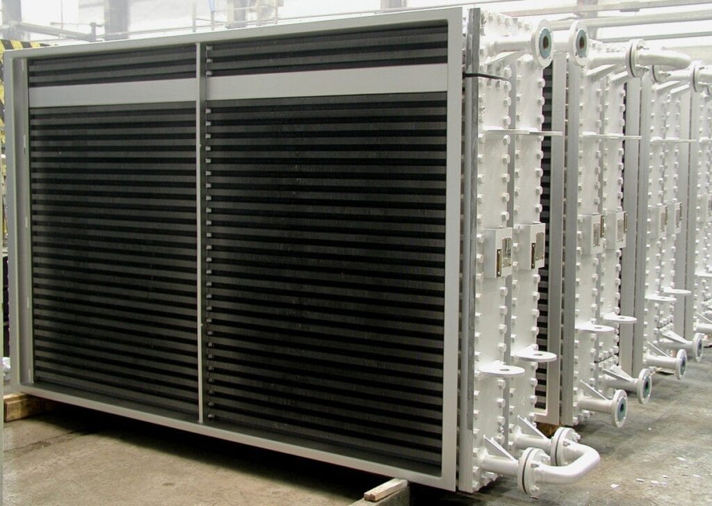 Паровой калорифер для зерносушилки