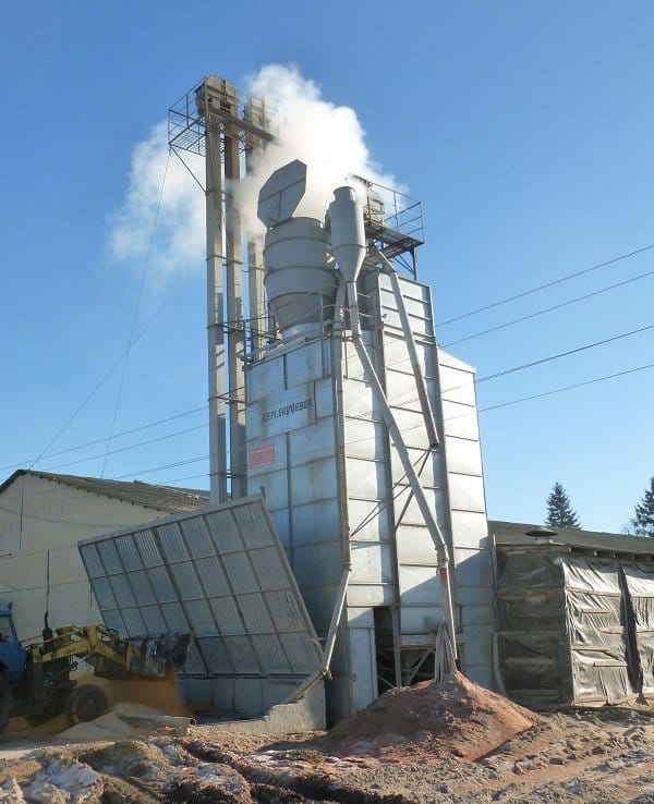 Зерносушилка на дровах