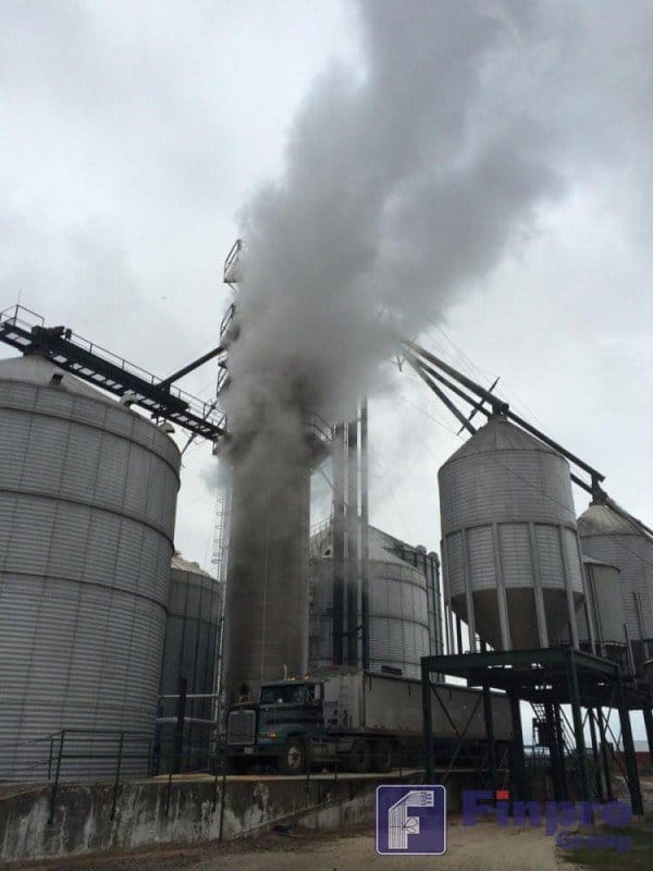 Башенная зерносушилка