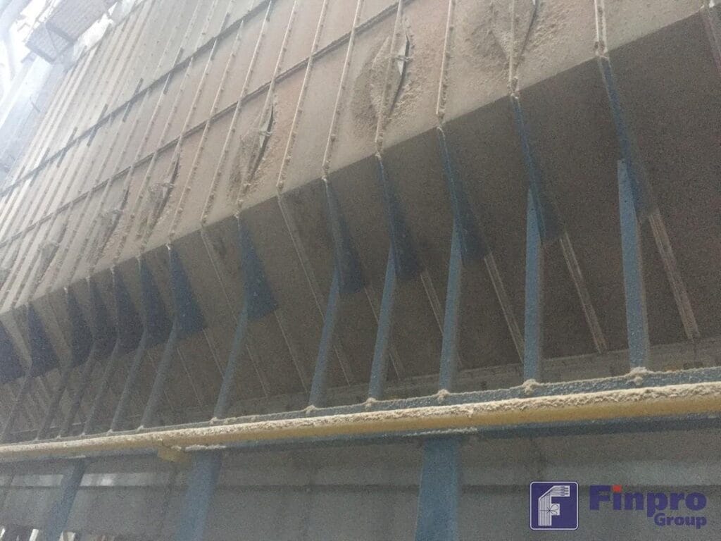 Засорение сетки модульной зерносушилки