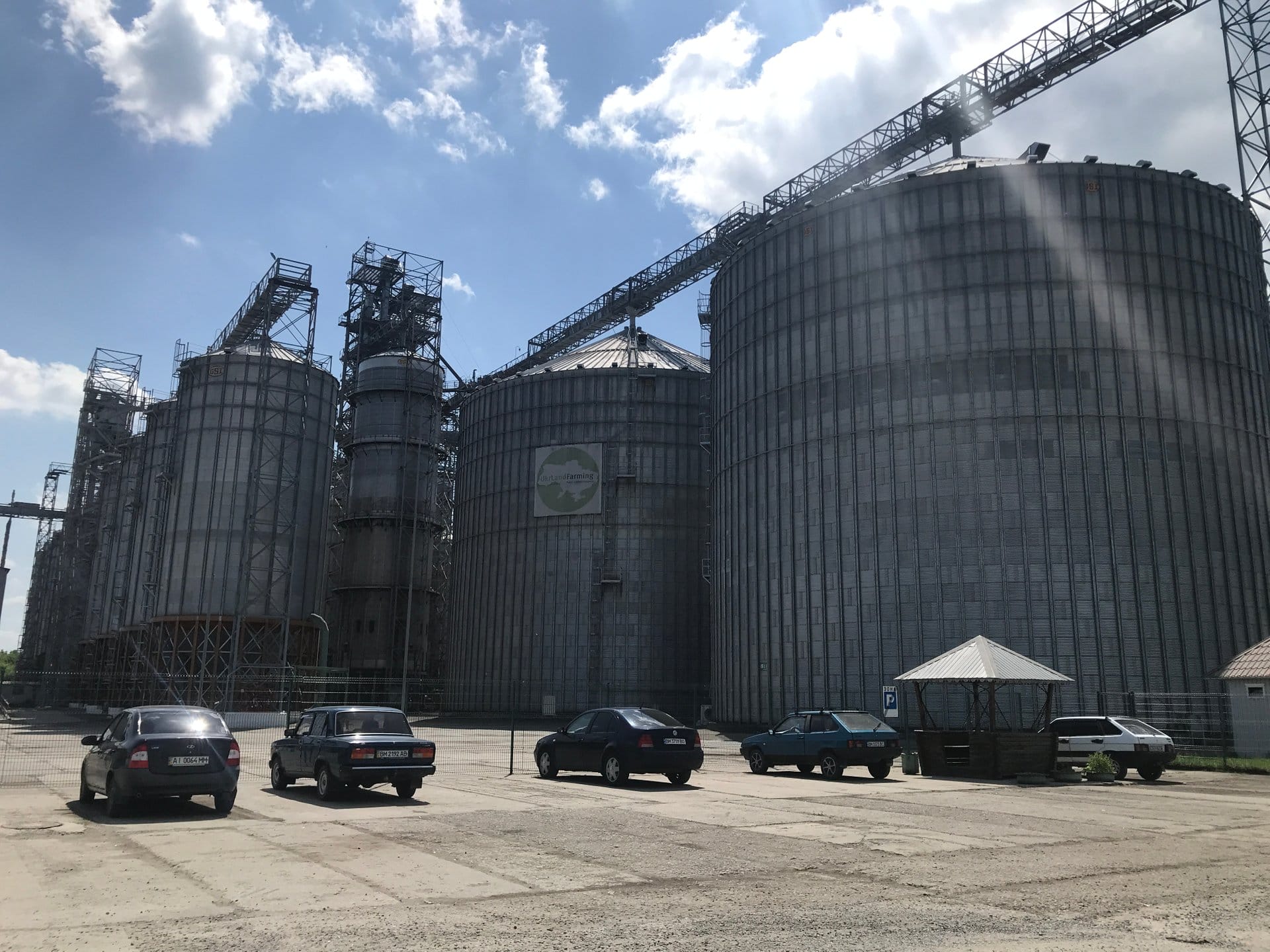 Поточная зерносушилка