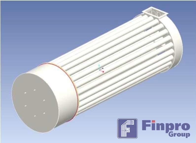 Трубчатый теплообменник мобильной зерносушилки