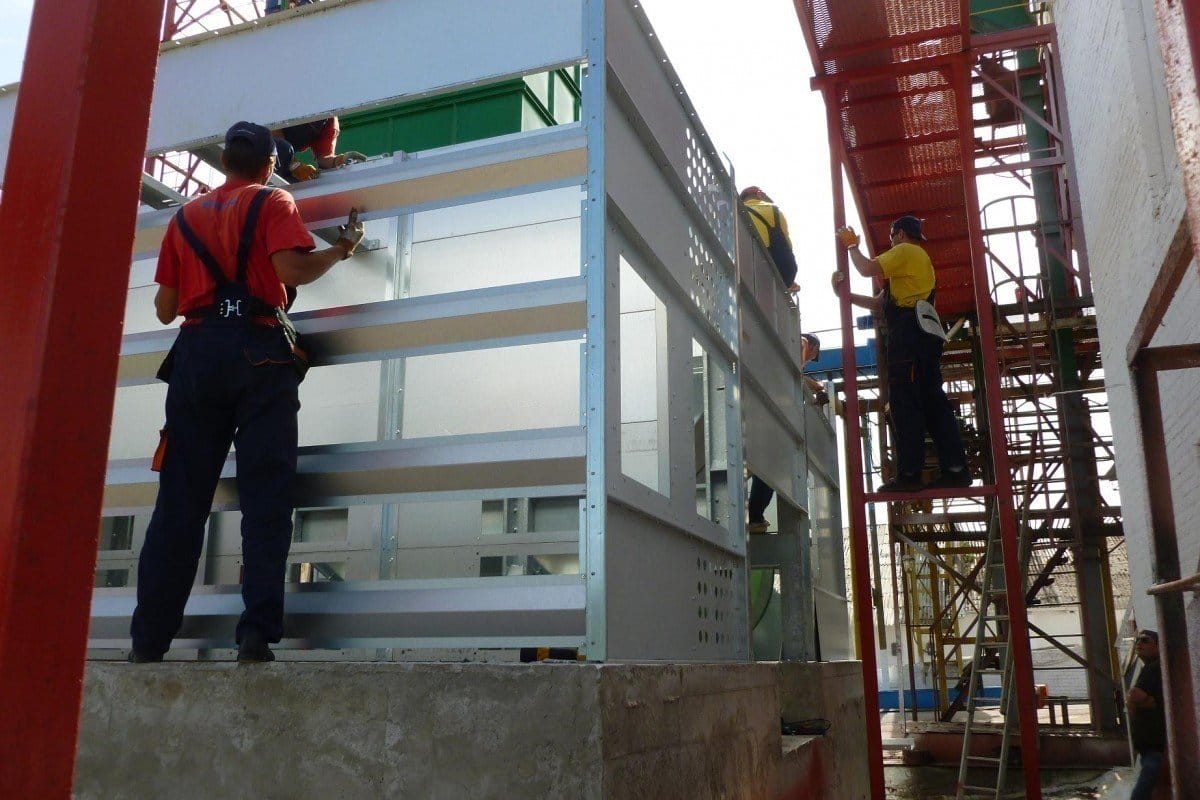 Монтаж элеваторного оборудования