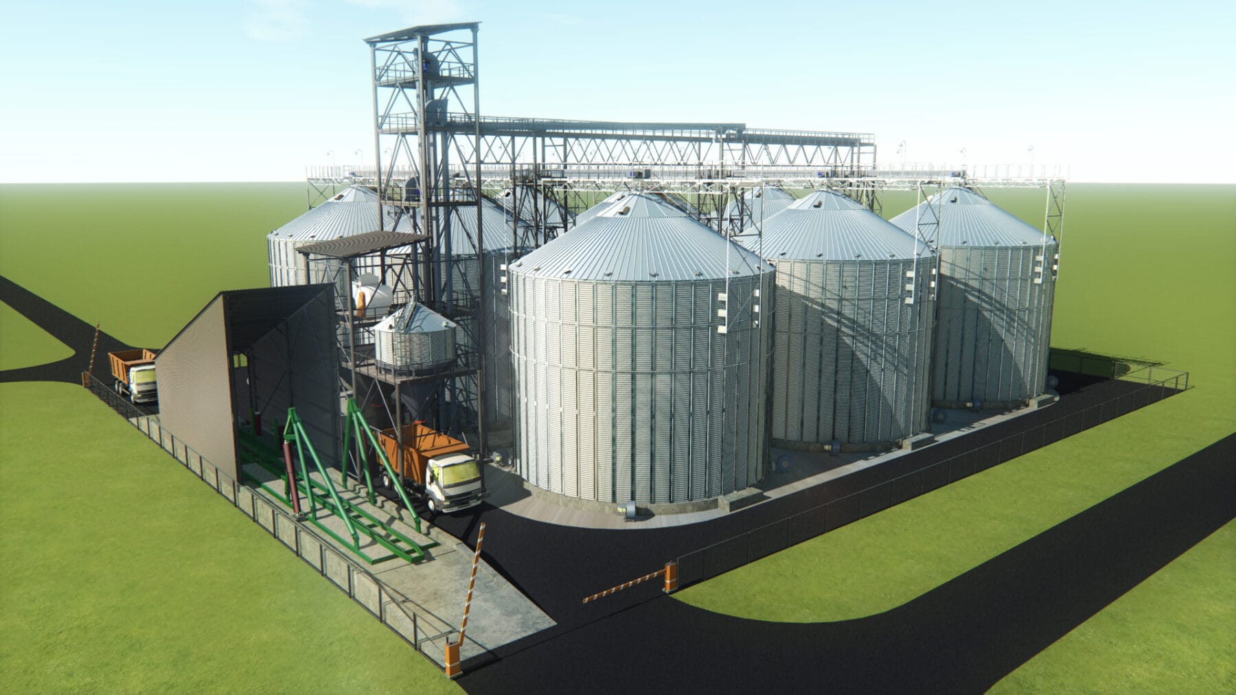 Инжиниринг зерновых элеваторов