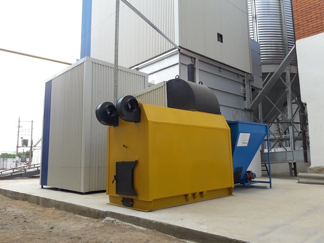 Теплогенератор (котёл) с зерносушилкой Bonfanti