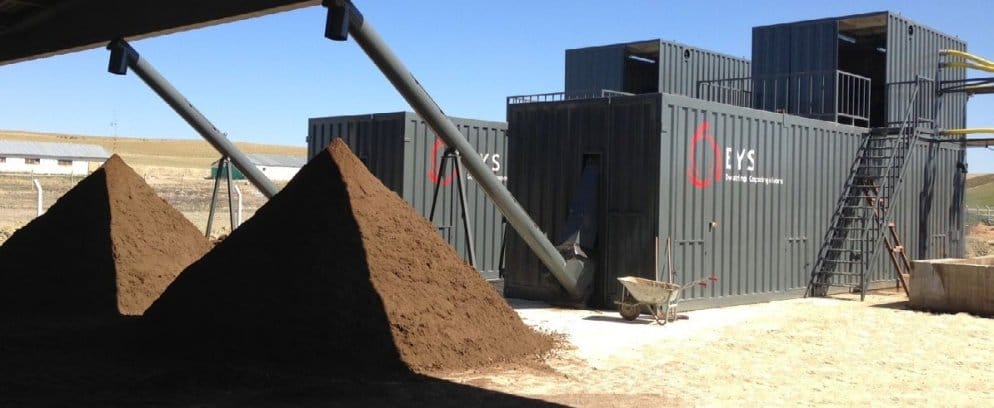 Контейнер для производства обеззараженного компоста