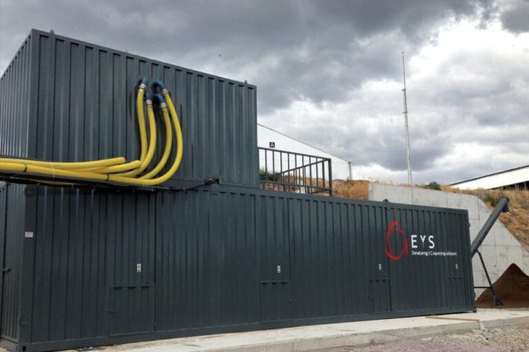 Контейнерный модуль для производства компоста компании EYS, модель BC14