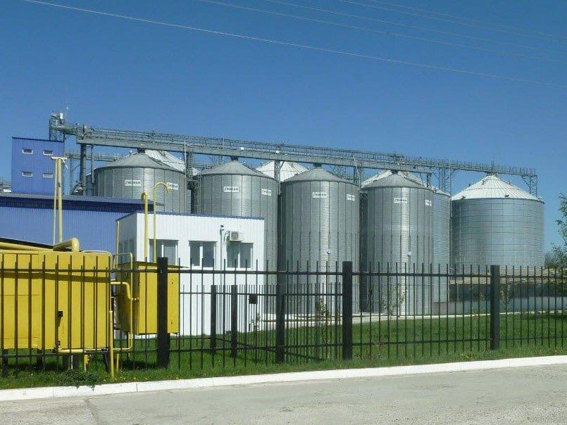 Силосы длительного хранения зерна