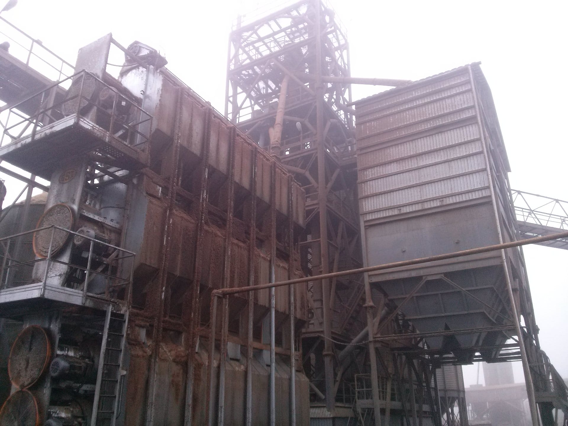 Американская зерносушилка с большим расходом топлива