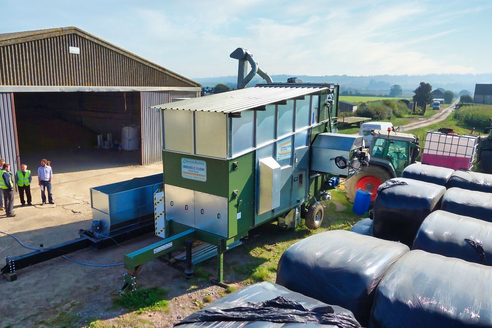 Конвейерная мобильная зерносушилка Алван Бланч