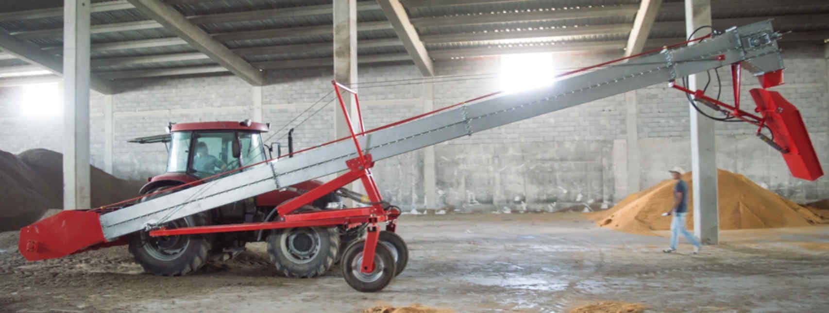 Разгрузчик для модульного зернохранилища