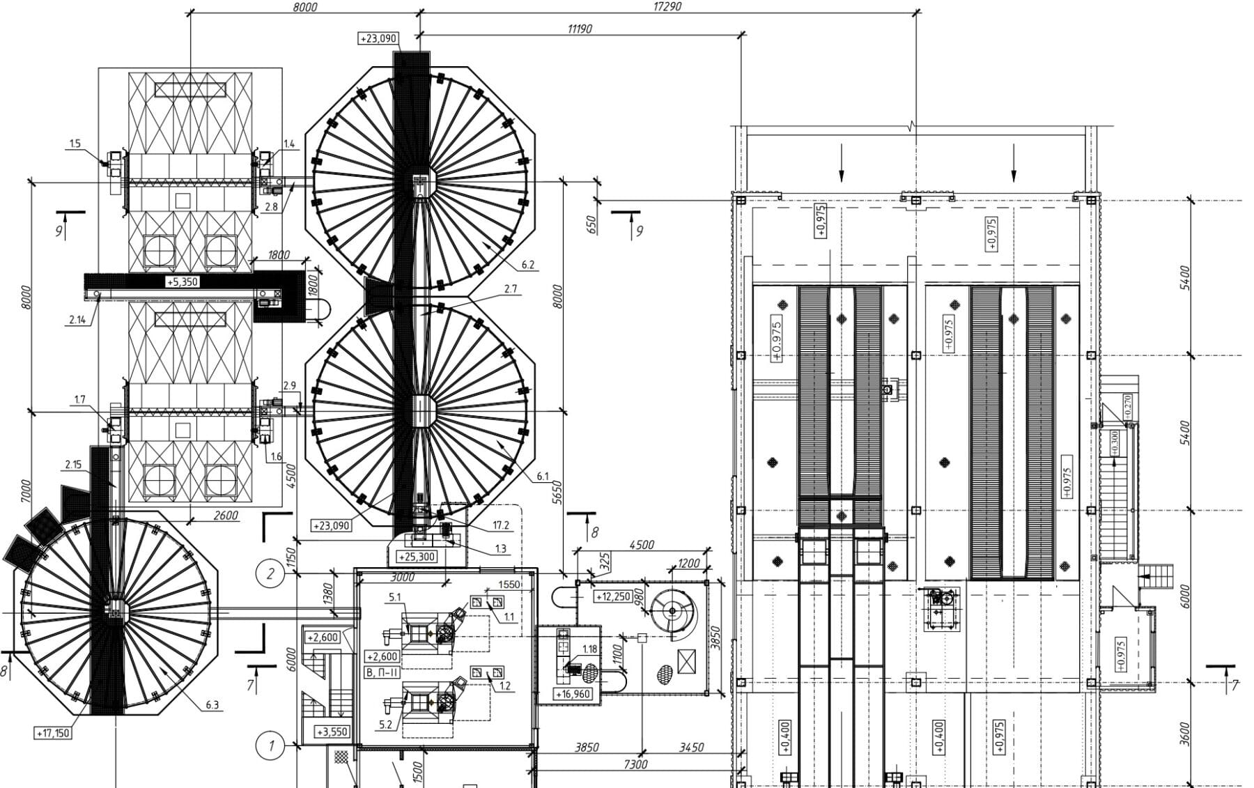 Рабочий проект элеватора