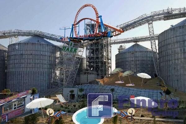 На элеваторе ПАЕК упал силос