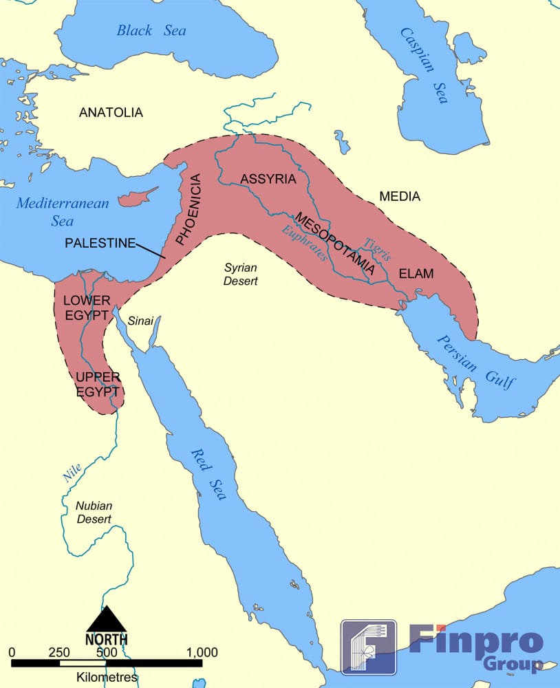 Где были найдены первые хранилища зерна