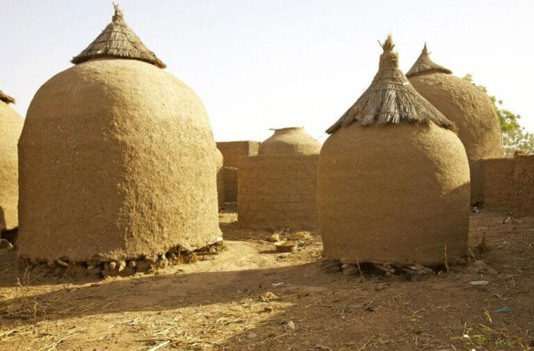 Зерновой силос в республике Нигер