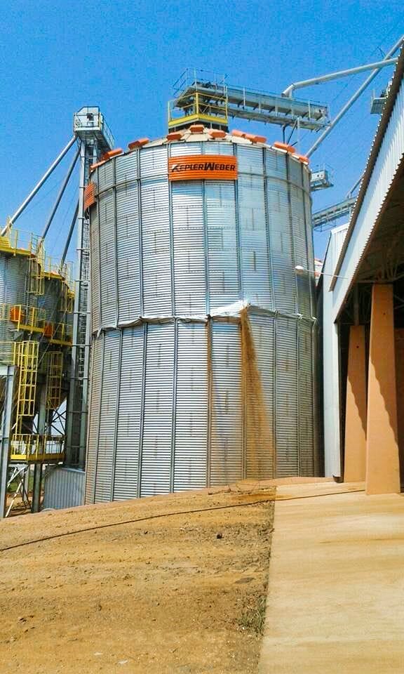 Лопнувший силос