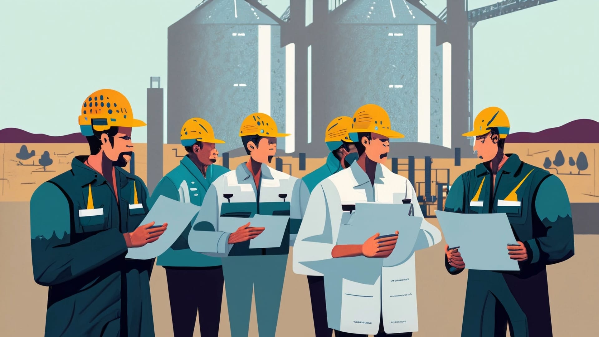 Персонал элеватора