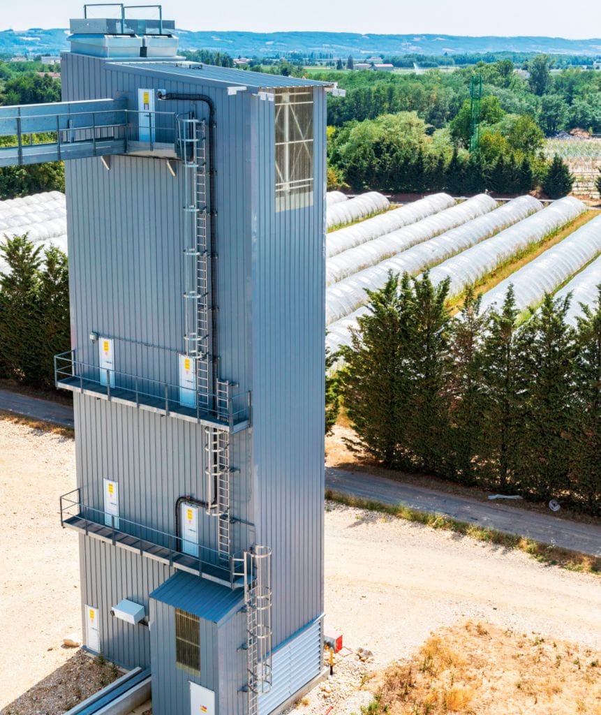 Промышленная зерносушилка FAO