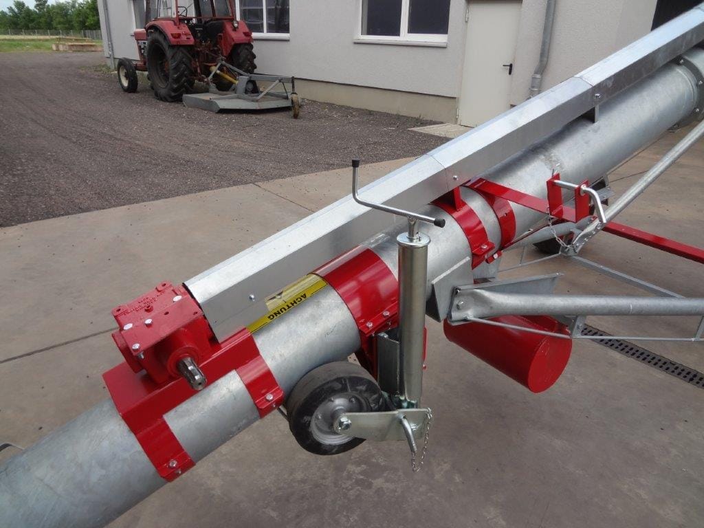 Заднее колесо мобильного шнекового транспортёра