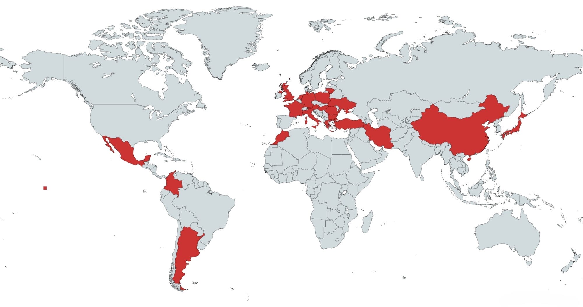 Карта поставок сушилок для яичной скорлупы